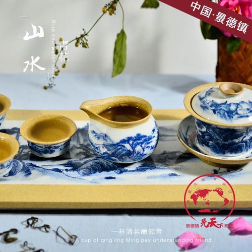 指尖上的茶香 功夫茶具与手绘艺术的商务礼品美学